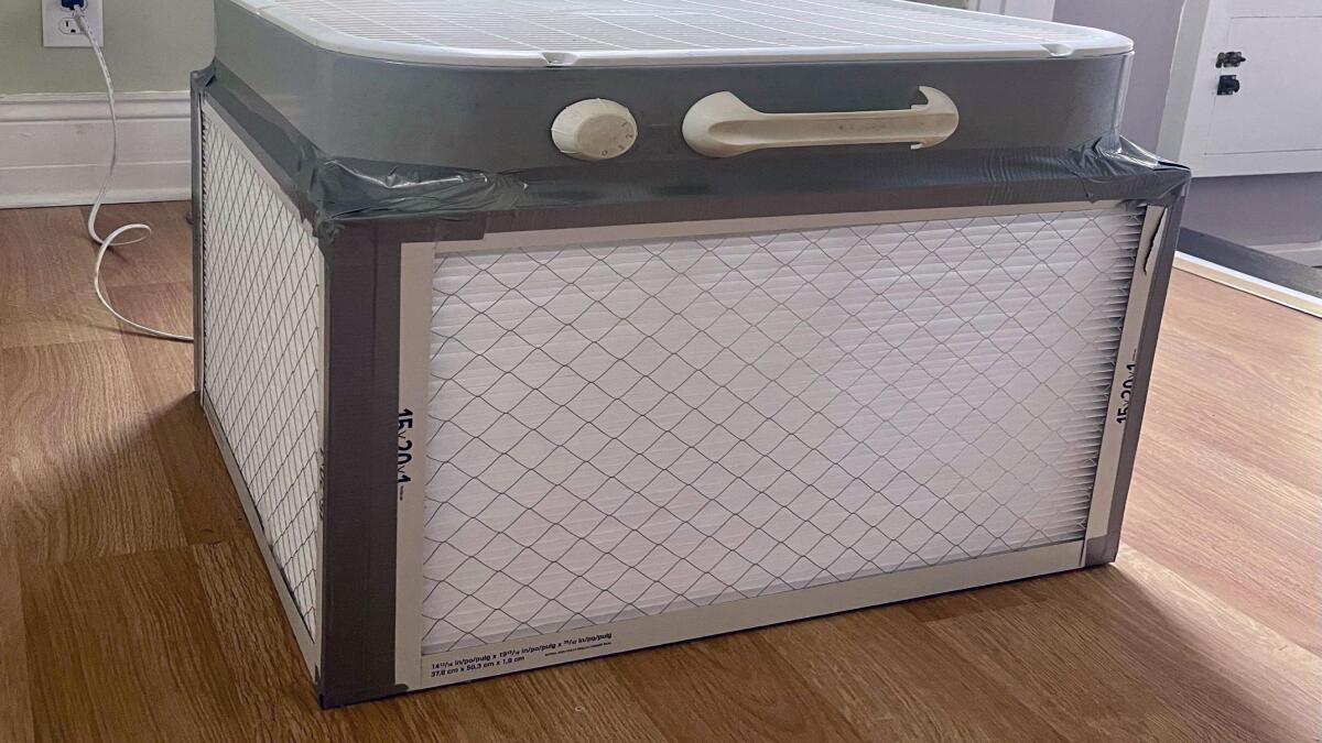 Duck brand top box fan filter